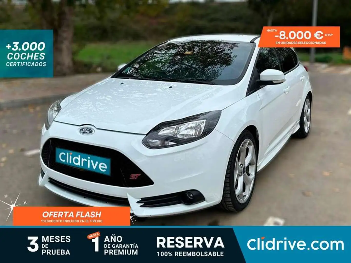 Ford Focus 2.0 Ecoboost Auto-S&S ST Blanco - 1