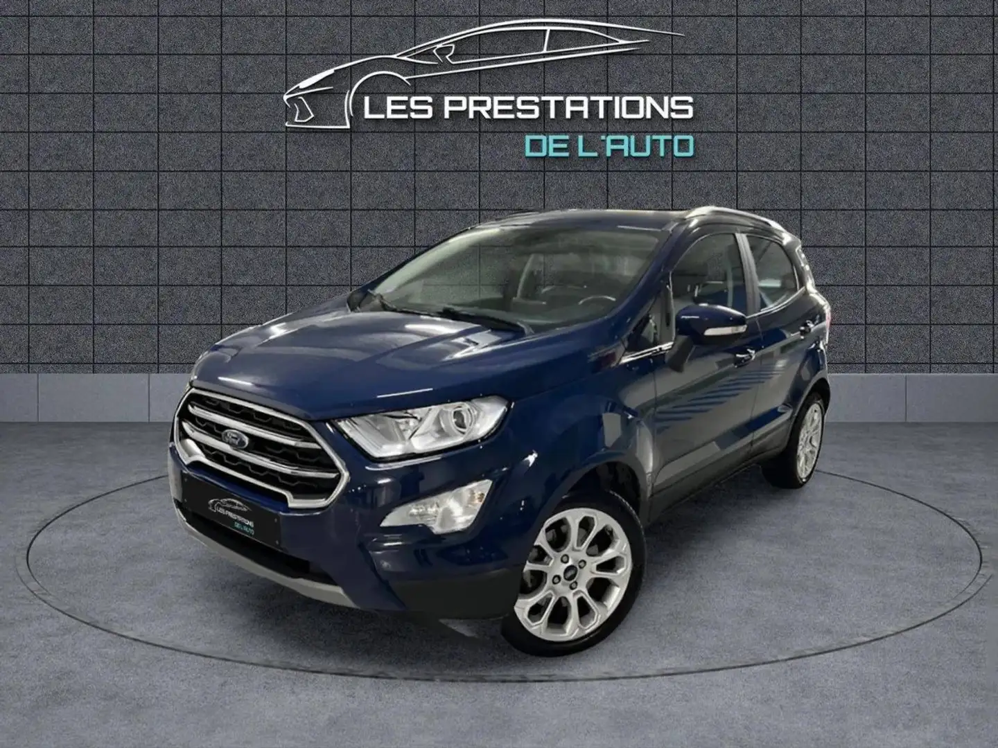 Ford EcoSport 1.0 EcoBoost 125ch Titanium 6cv Bleu - 1