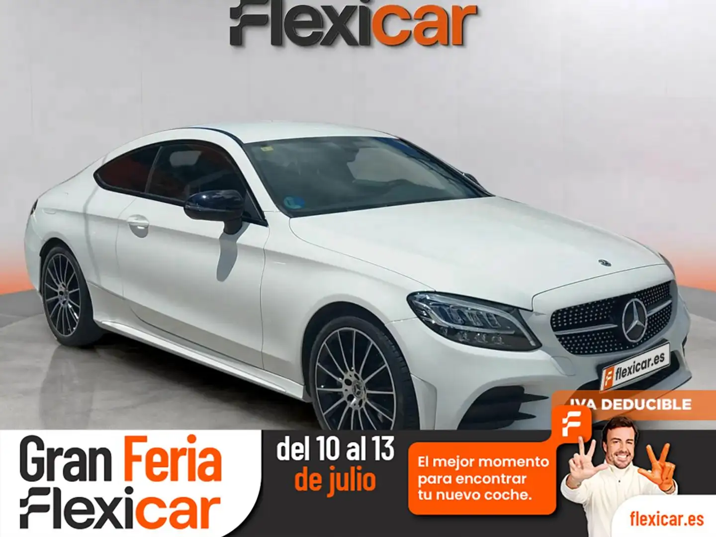Mercedes-Benz C 200 Coupé Blanco - 1