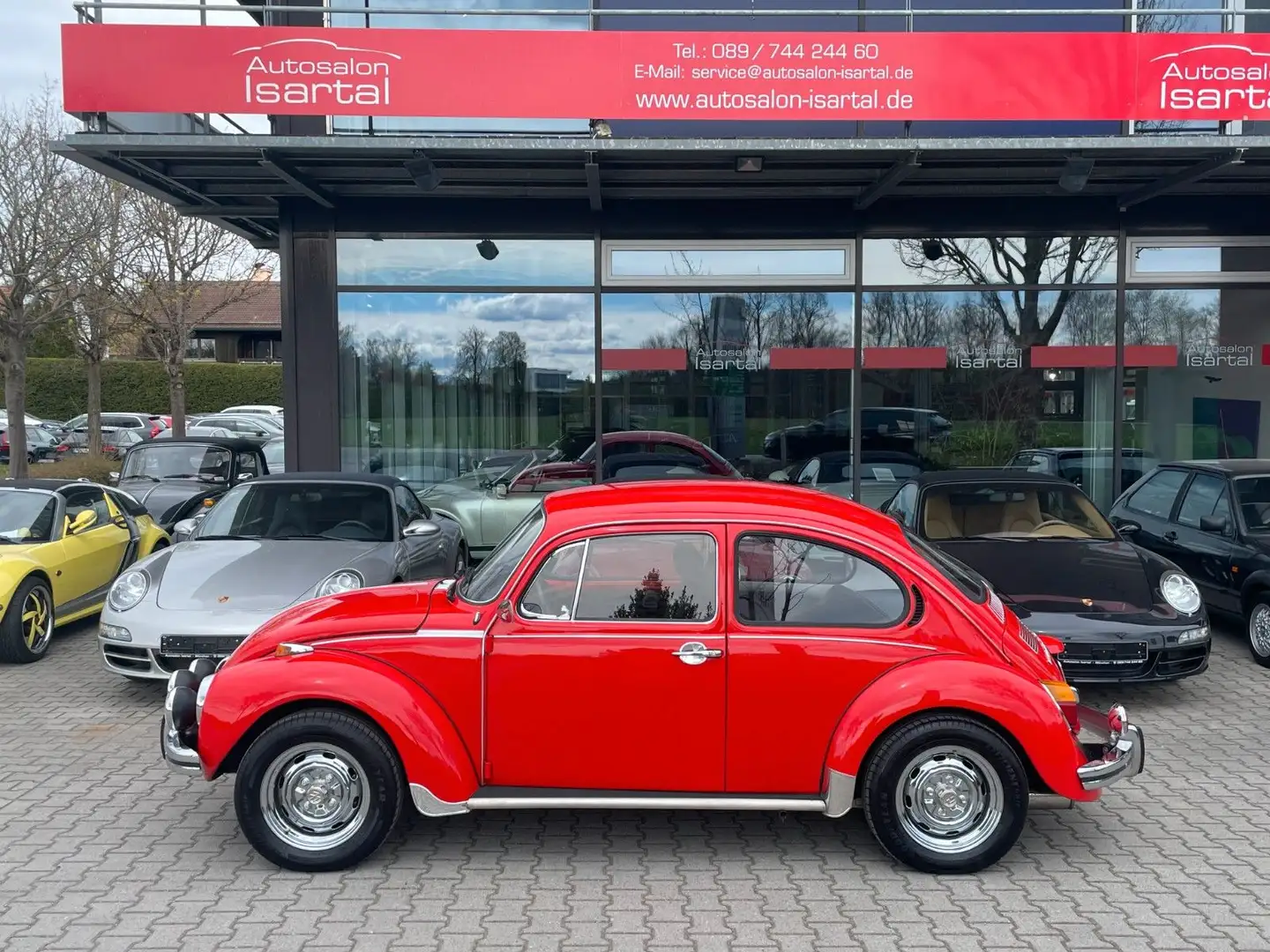 Volkswagen Käfer 1303  -aufwendig restauriert + modifiziert -H-Kz Roşu - 2