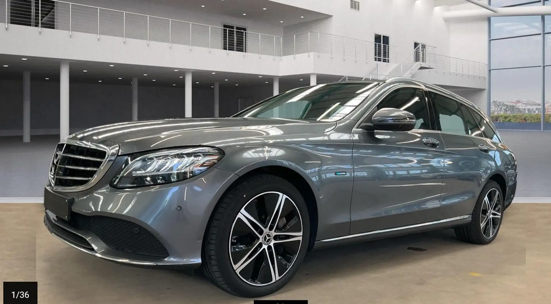 Mercedes-Benz C 300 T de AHK*Kamera*Sound*VollLeder*DAB*Distro Grey - 1