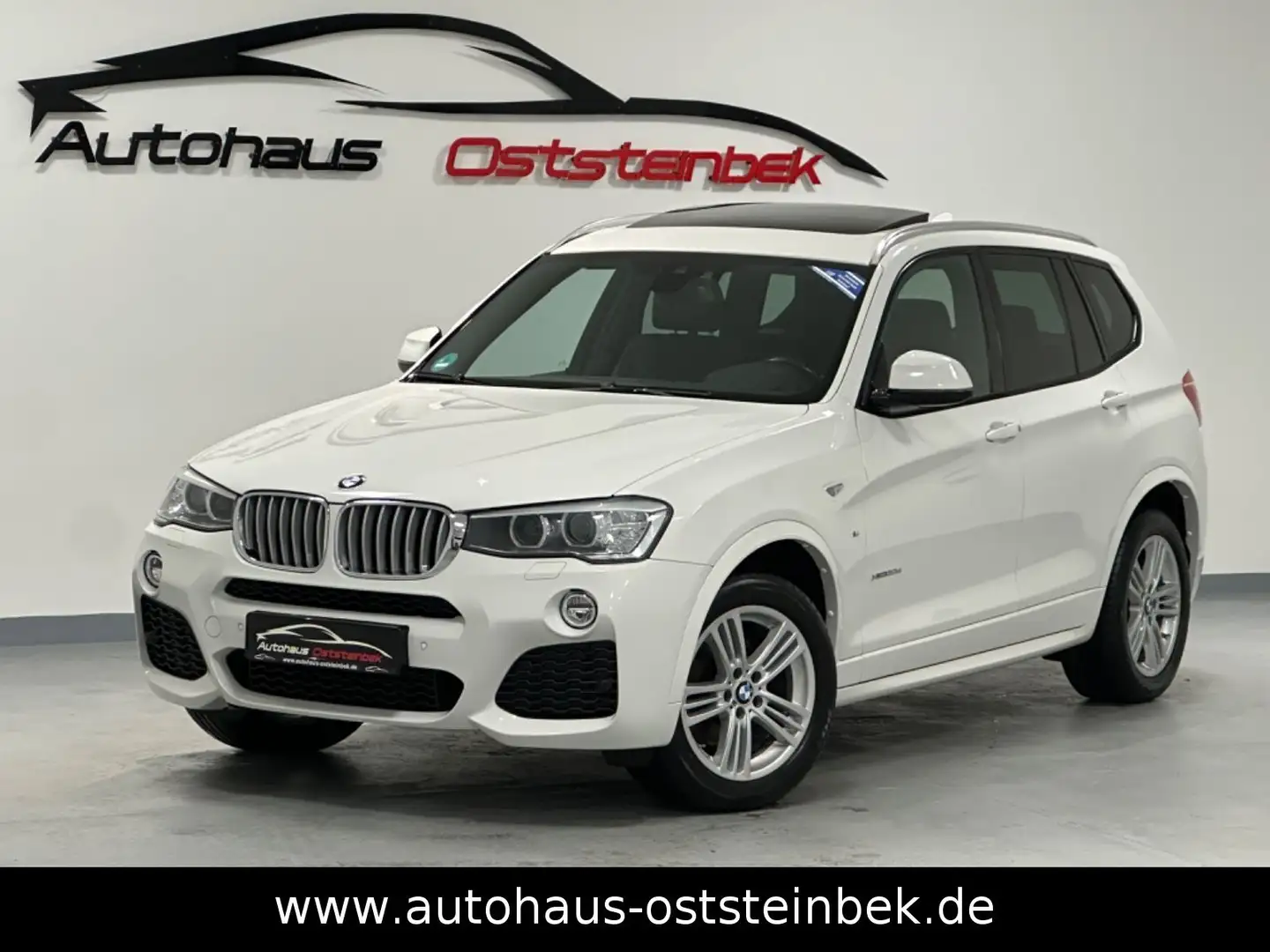 BMW X3 xDRIVE 30d/M-PAKET/PANO/KAMERA/XEN/4xSHZ/AHK/ Blanc - 1