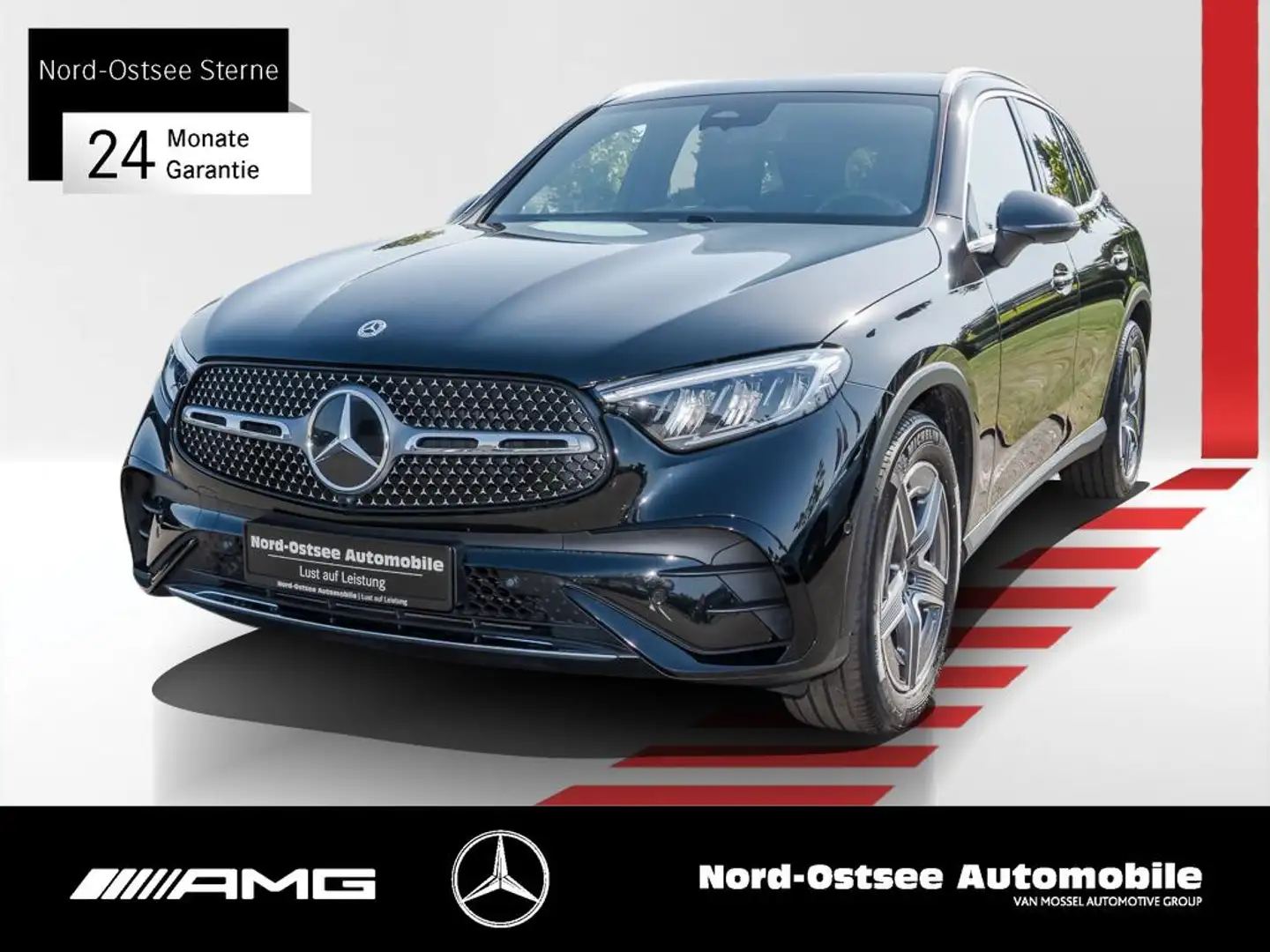 Mercedes-Benz GLC 300 d 4M AMG DISTRONIC AHK KAMERA KEYLESS Noir - 1