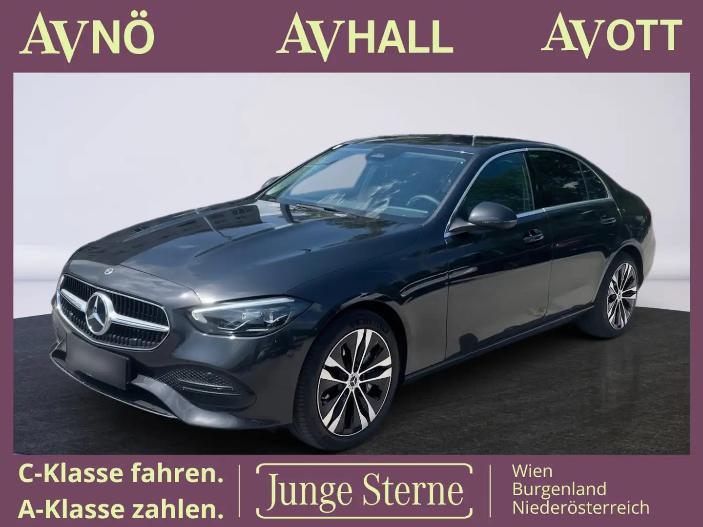 Mercedes-Benz C 300 e 4MATIC Rückfahrkamera,Klimaautomatik Grau - 1