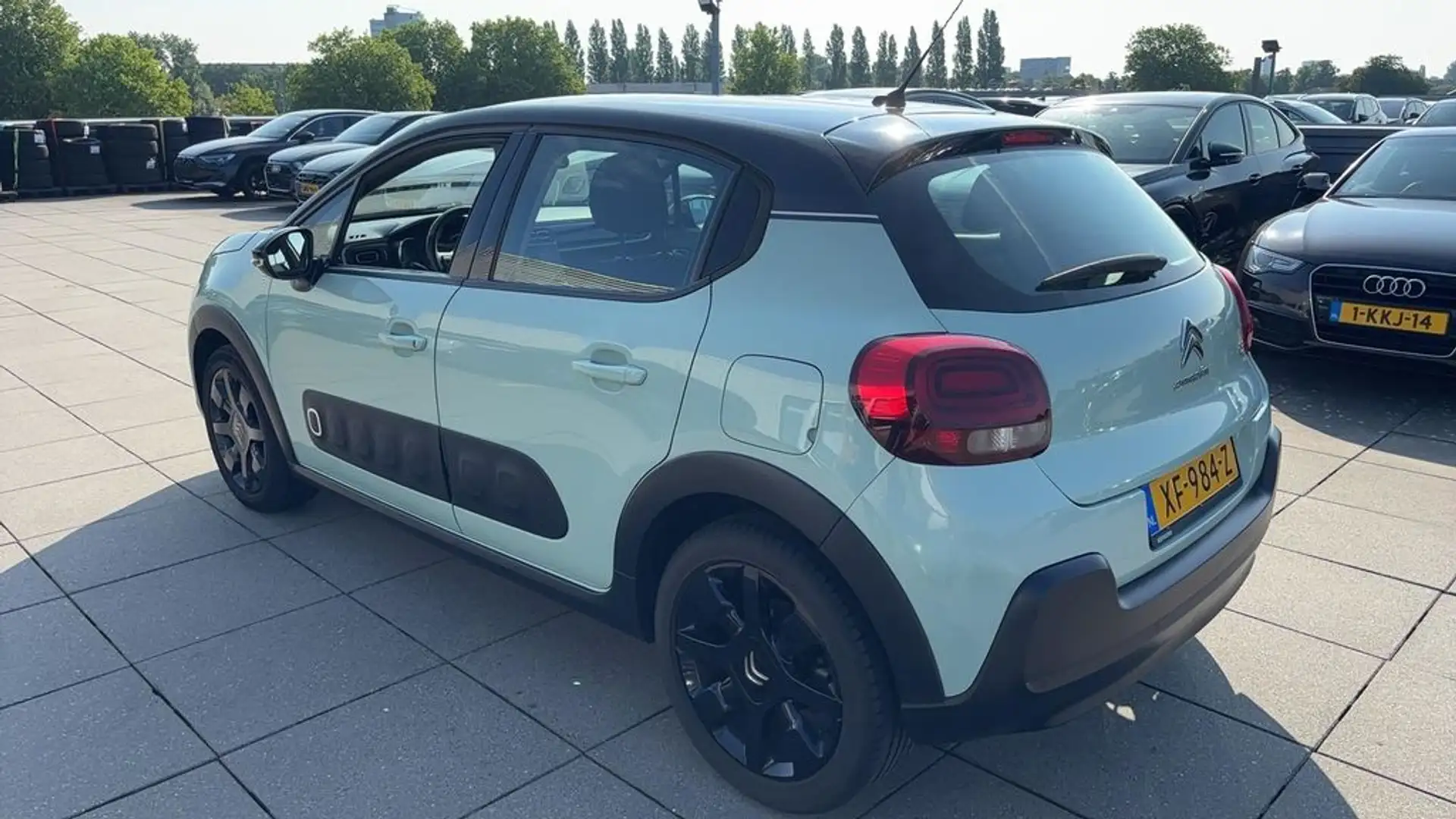 Citroen C3 1.2 PureTech S&S Shine | Achterbank in delen neerk Verde - 2