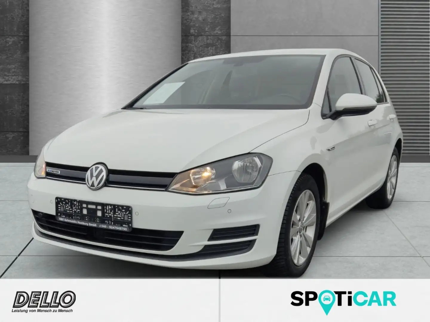 Volkswagen Golf Comfortline BlueMotion 1.4 TGI Sperrdiff. ACC Mehr Blanc - 1