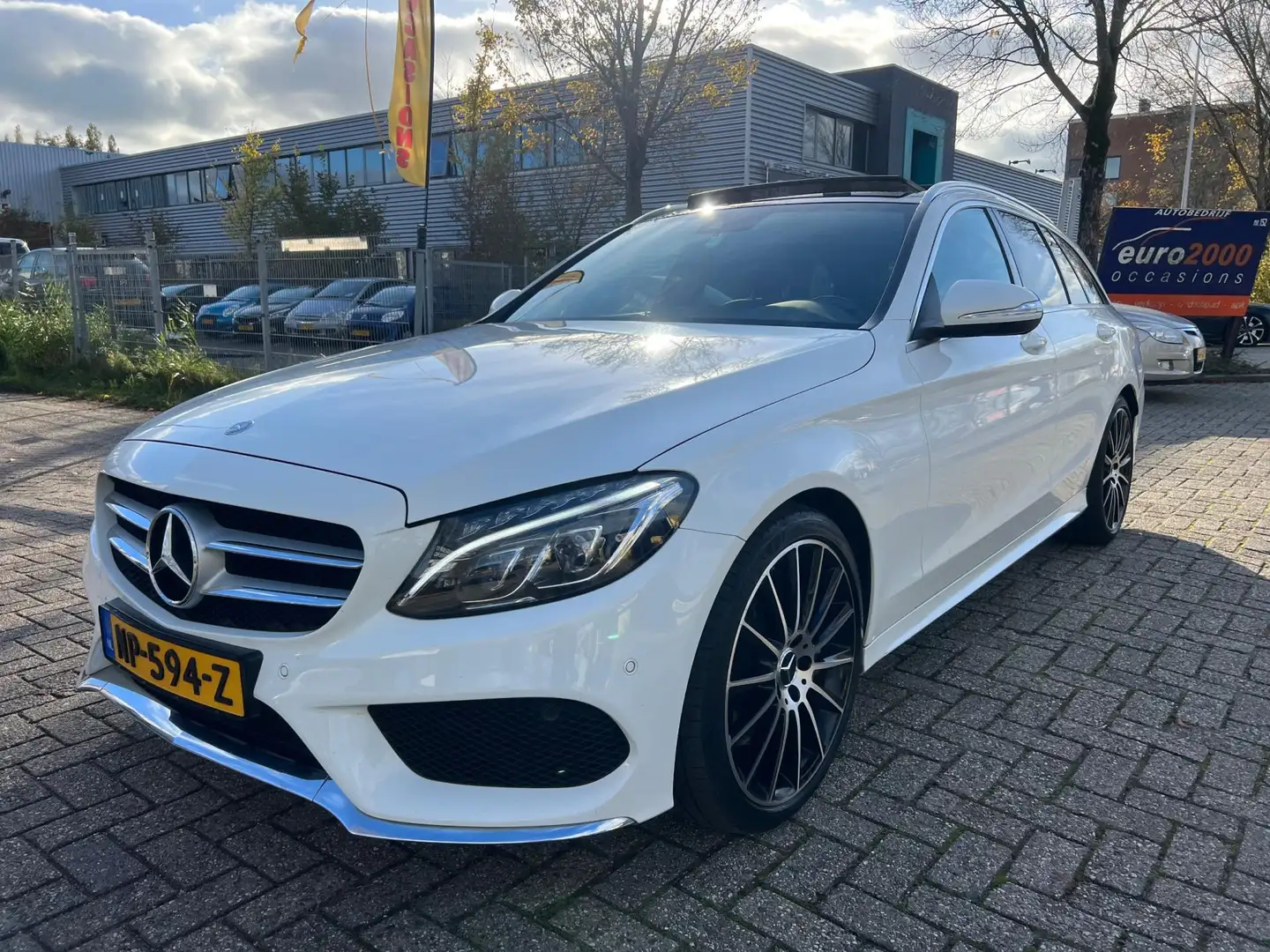 Mercedes-Benz C 250 Estate Edition 1 AMG - PANORAMA Wit - 1