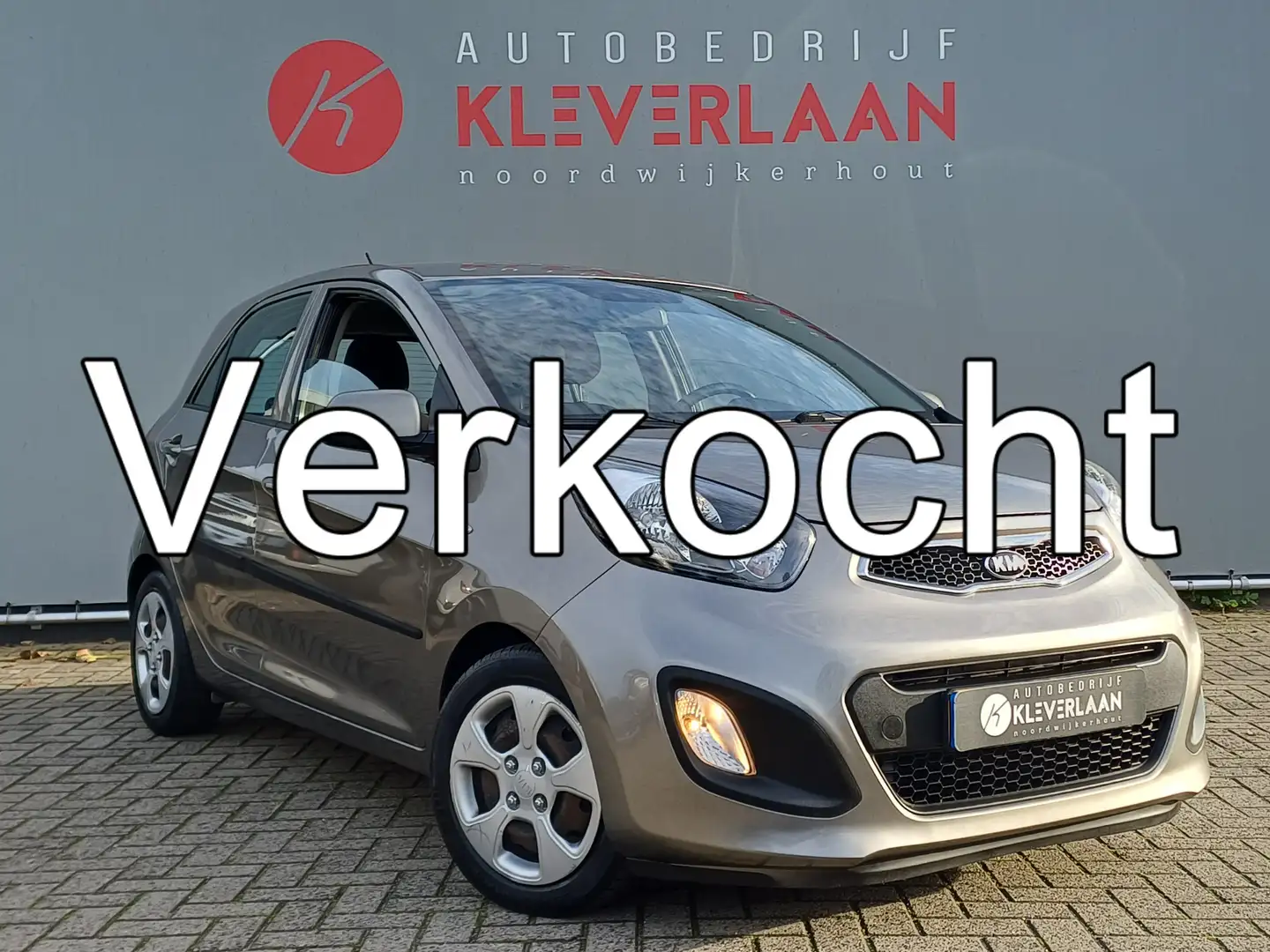 Kia Picanto 1.0 CVVT ISG Comfort Pack I 100% ONDERHOUDEN | AIR Gris - 1