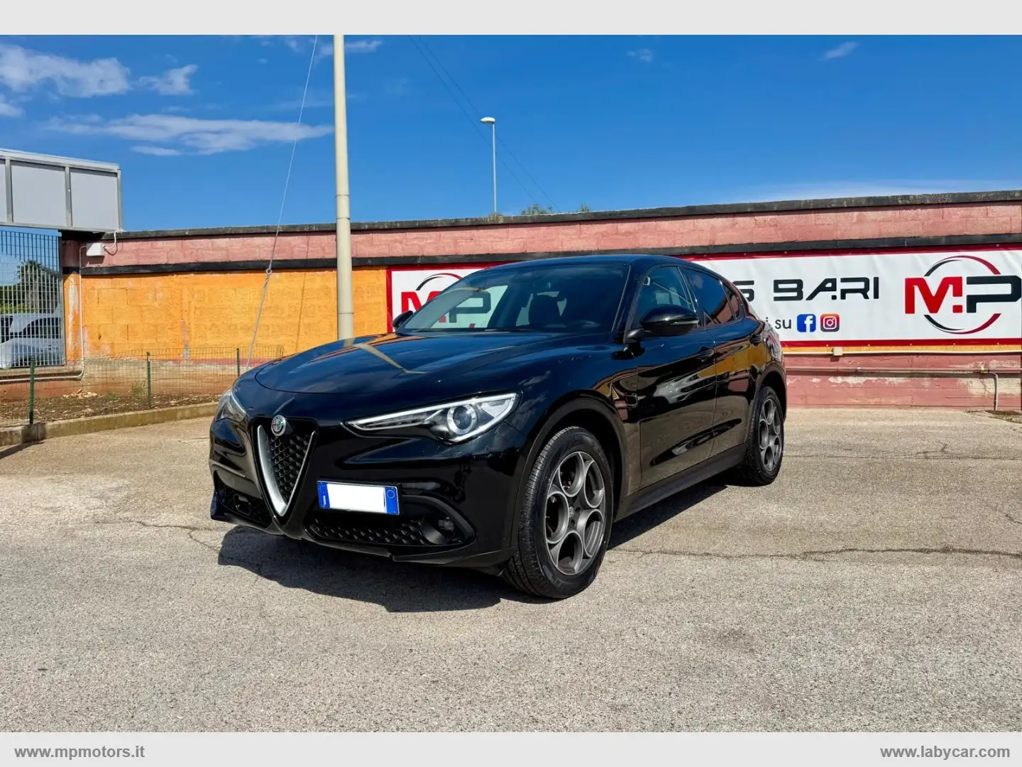 Alfa Romeo Stelvio STELVIO BUSINESS Q4 2.2 MJ 180CV AT8 IVA ESPOSTA Noir - 1