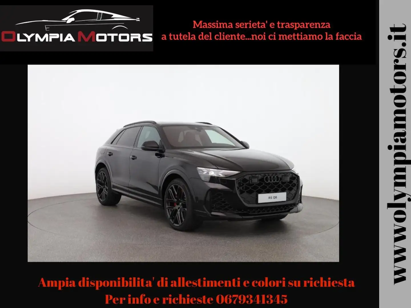 Audi RS Q8 RS Q8 NEW MODEL 2025 PANORAMA B&O KAMERA MATRIX 23 Negro - 1