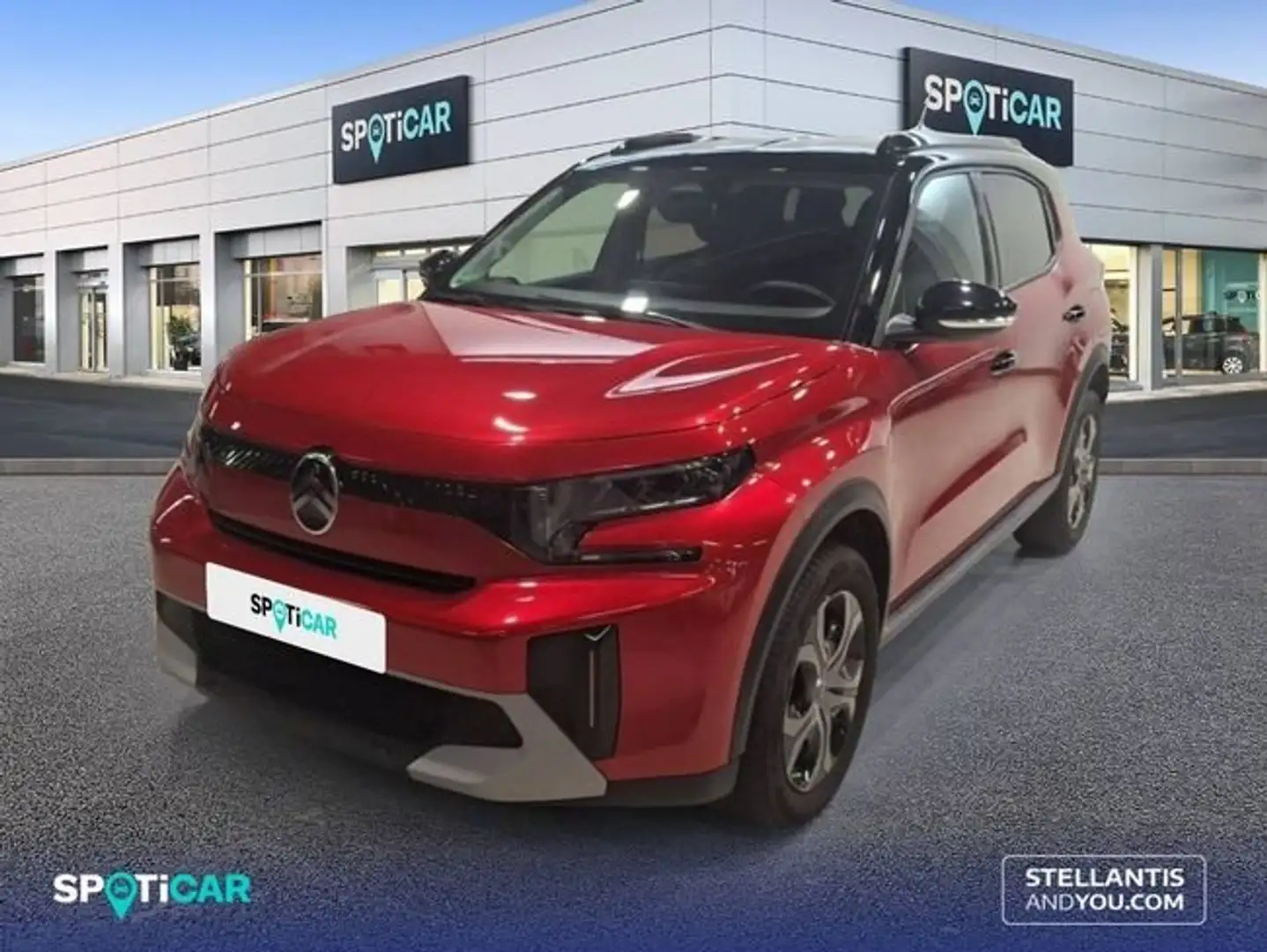 Citroën C3 Aircross Turbo 73kW (100CV) BVM6 Plus Rojo - 1