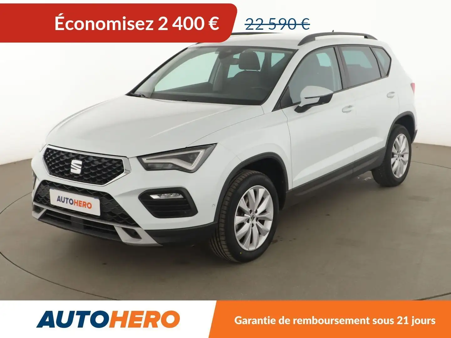 SEAT Ateca 1.5 TSI ACT DSG7 Blanc - 1