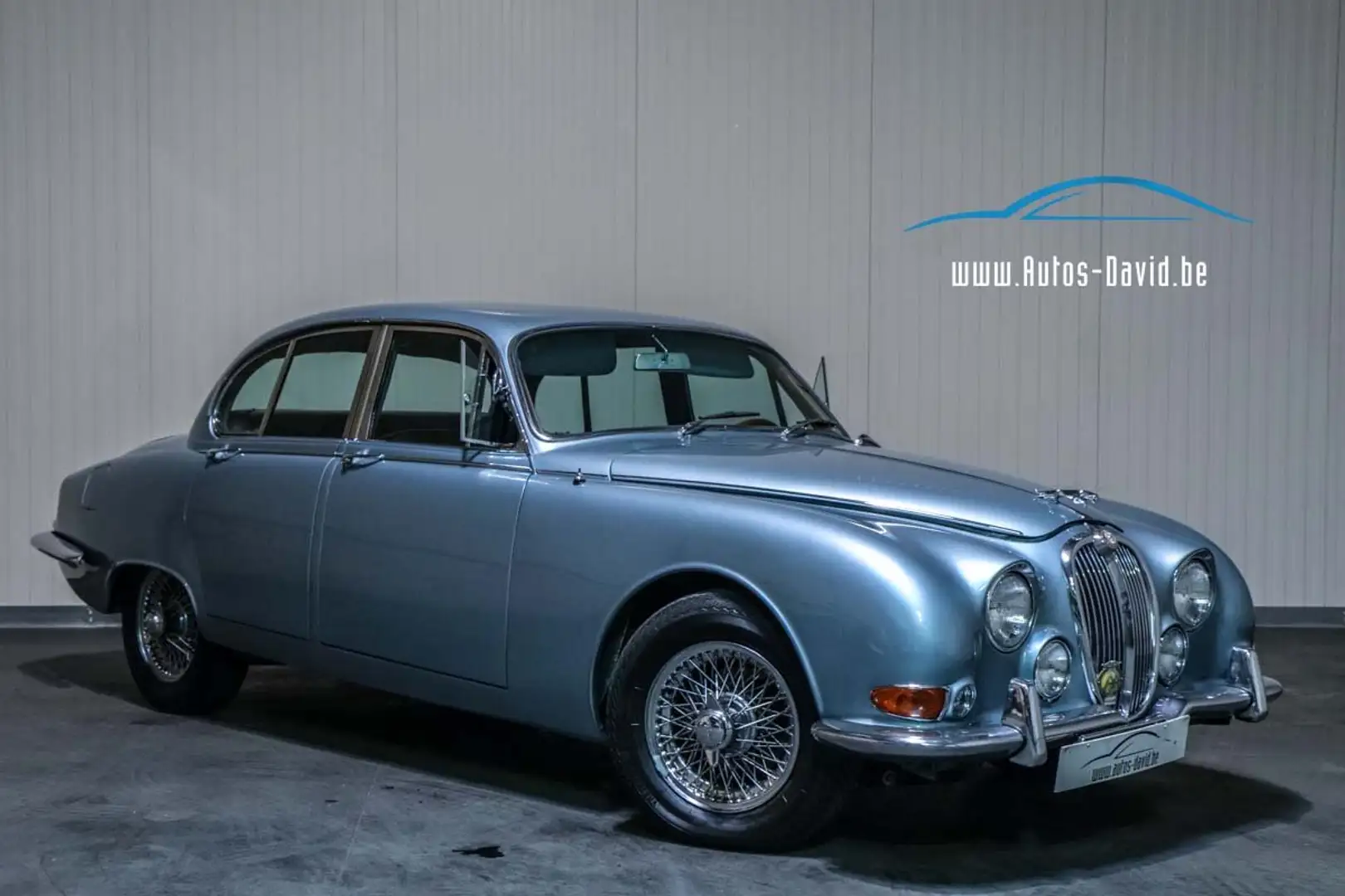 Jaguar MK II S 3.8 Saloon / OLDTIMER / LEDER / MISTLAMPEN Mavi - 1