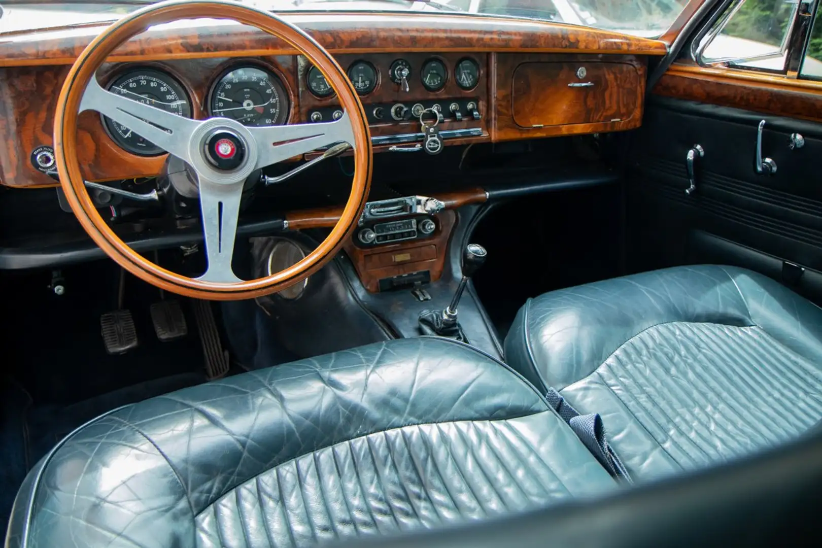 Jaguar MK II S 3.8 Saloon / OLDTIMER / LEDER / MISTLAMPEN Mavi - 2