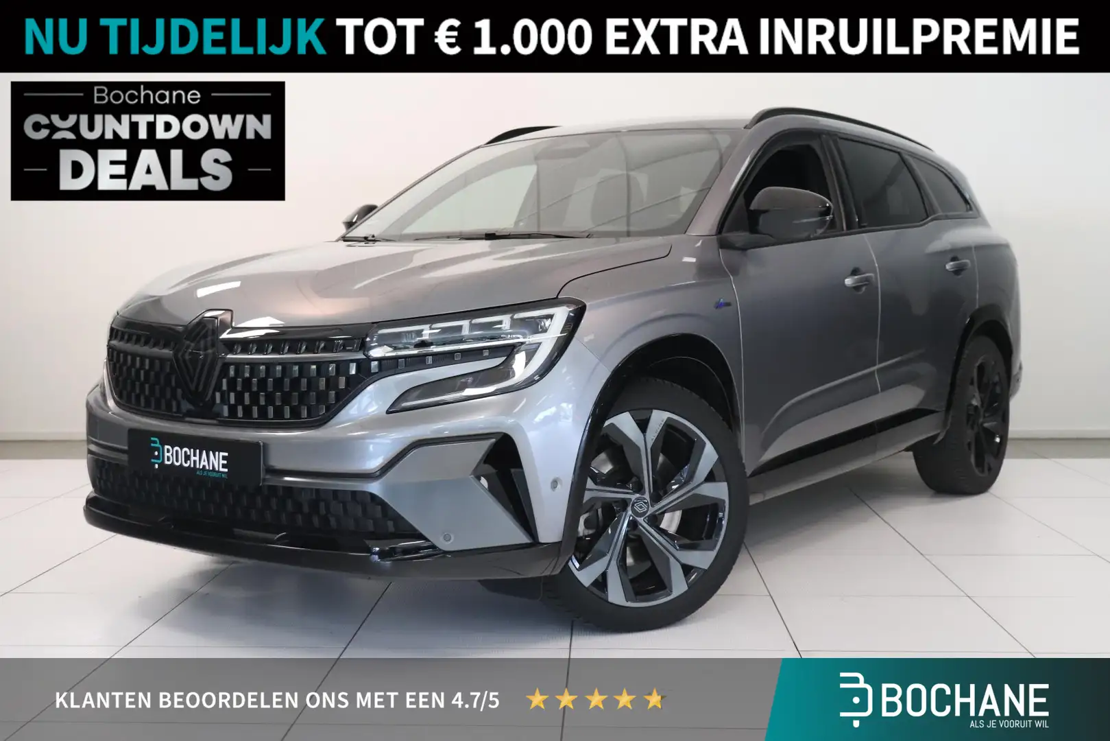 Renault Espace E-Tech full hybrid 200 esprit Alpine 7p. | Trekhaa Gris - 1