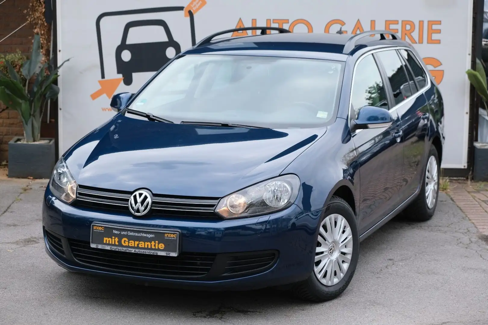 Volkswagen Golf VI 1.4 TSI Variant 1.HAND VOLL VW SCHECKHEF Blau - 1