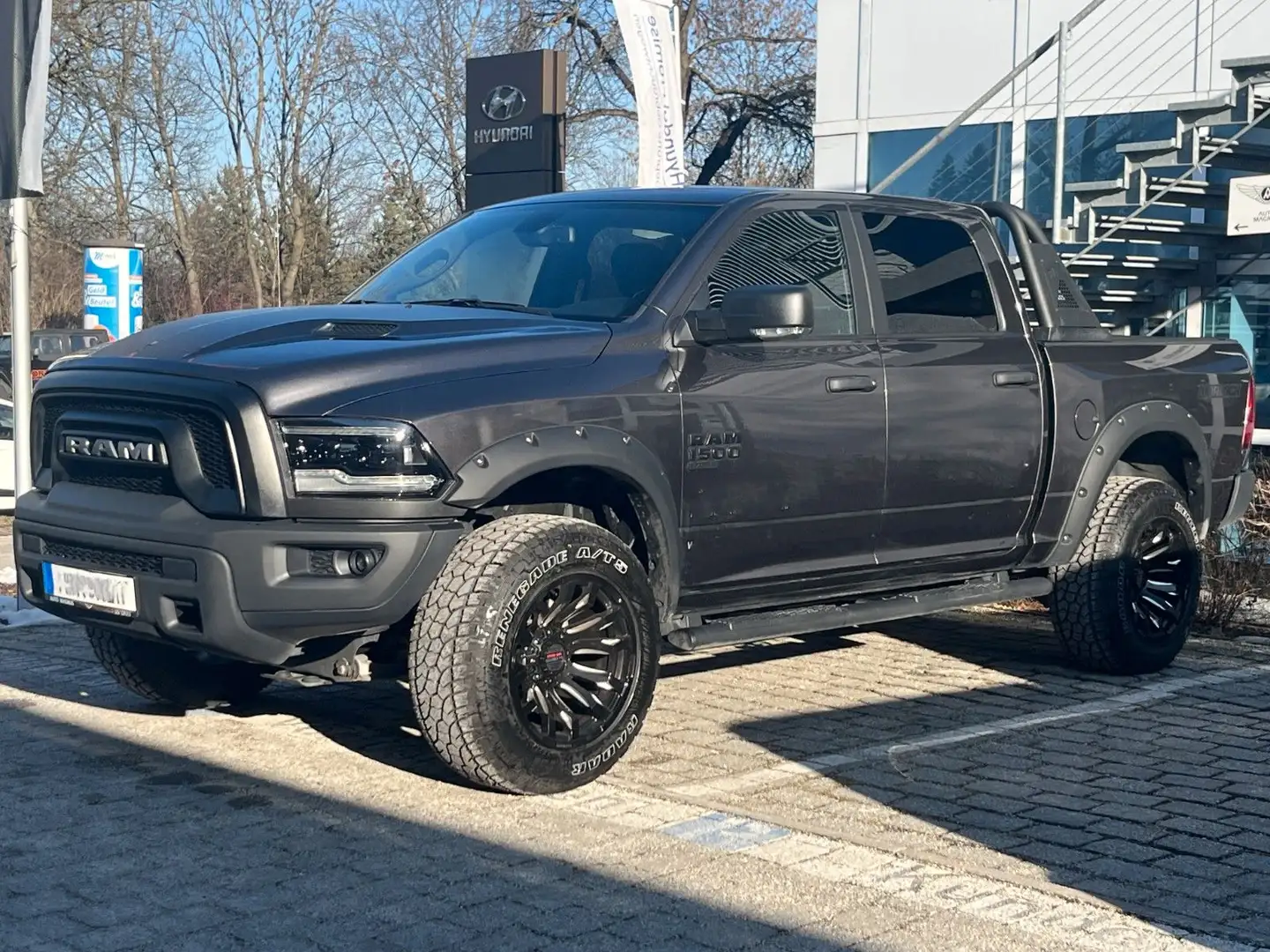 Dodge RAM 1500 Crew Cab Warlock LPG*Hoch*Breit*Klappe Grau - 1