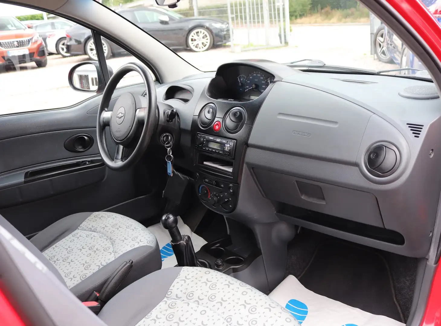 Chevrolet Matiz S 2.HAND*SERVO*TÜV/AU bis 05.26*Bluetooth* Rot - 2
