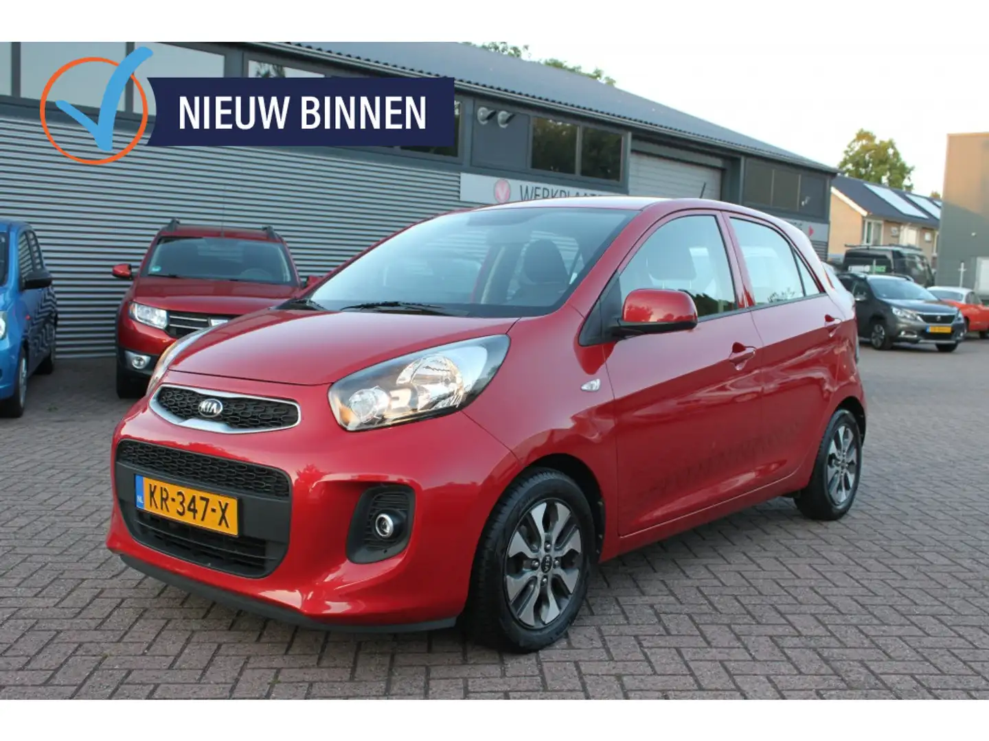 Kia Picanto 1.0 CVVT EcoPlusLine, navigatie, aur camera, apple Rood - 1