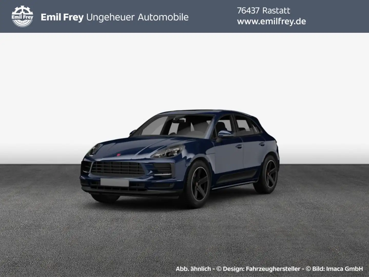 Porsche Macan PDK *Approved* Bleu - 1