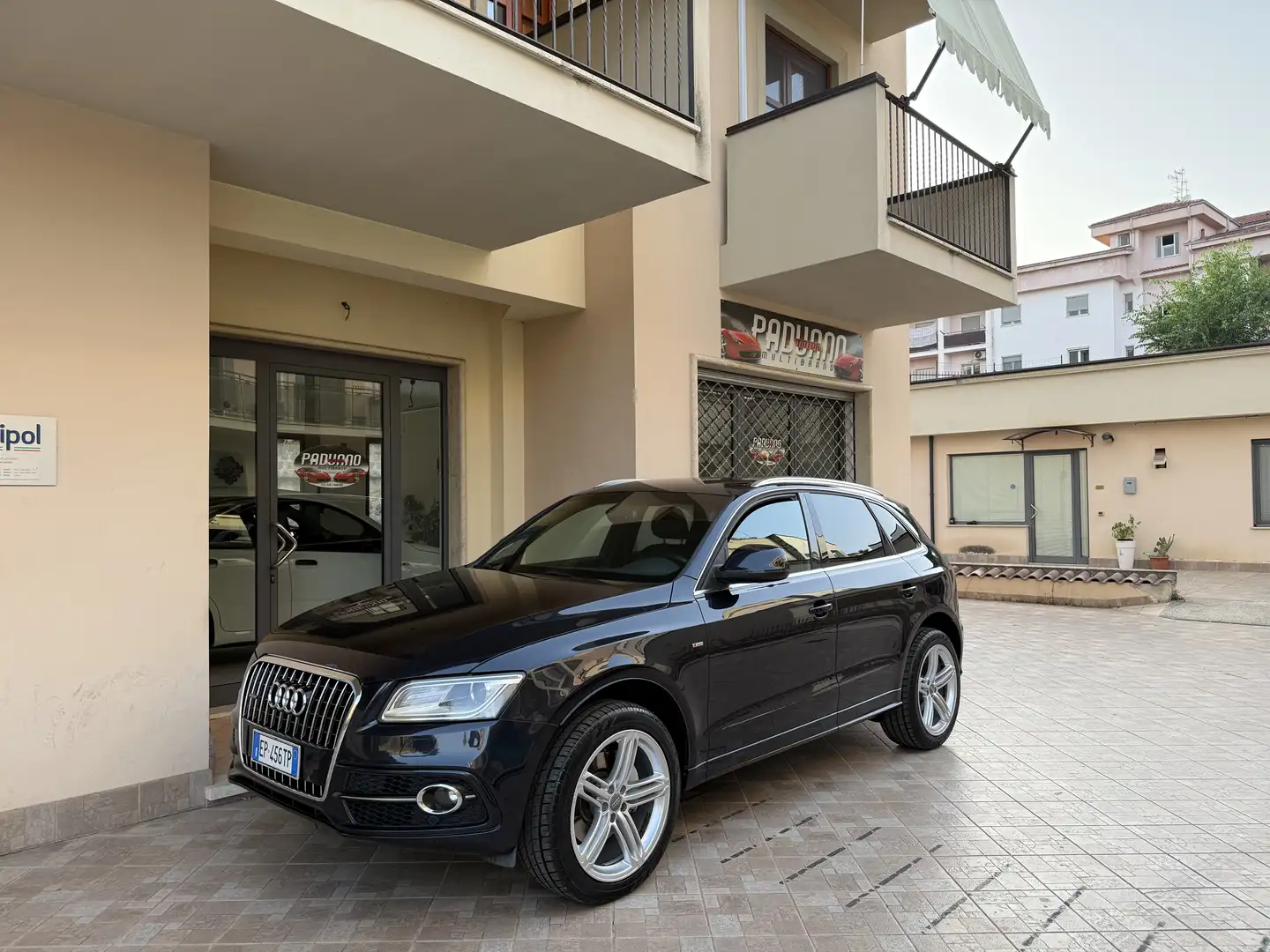 Audi Q5 3.0 V6 tdi quattro s-tronic S-Line Bleu - 1