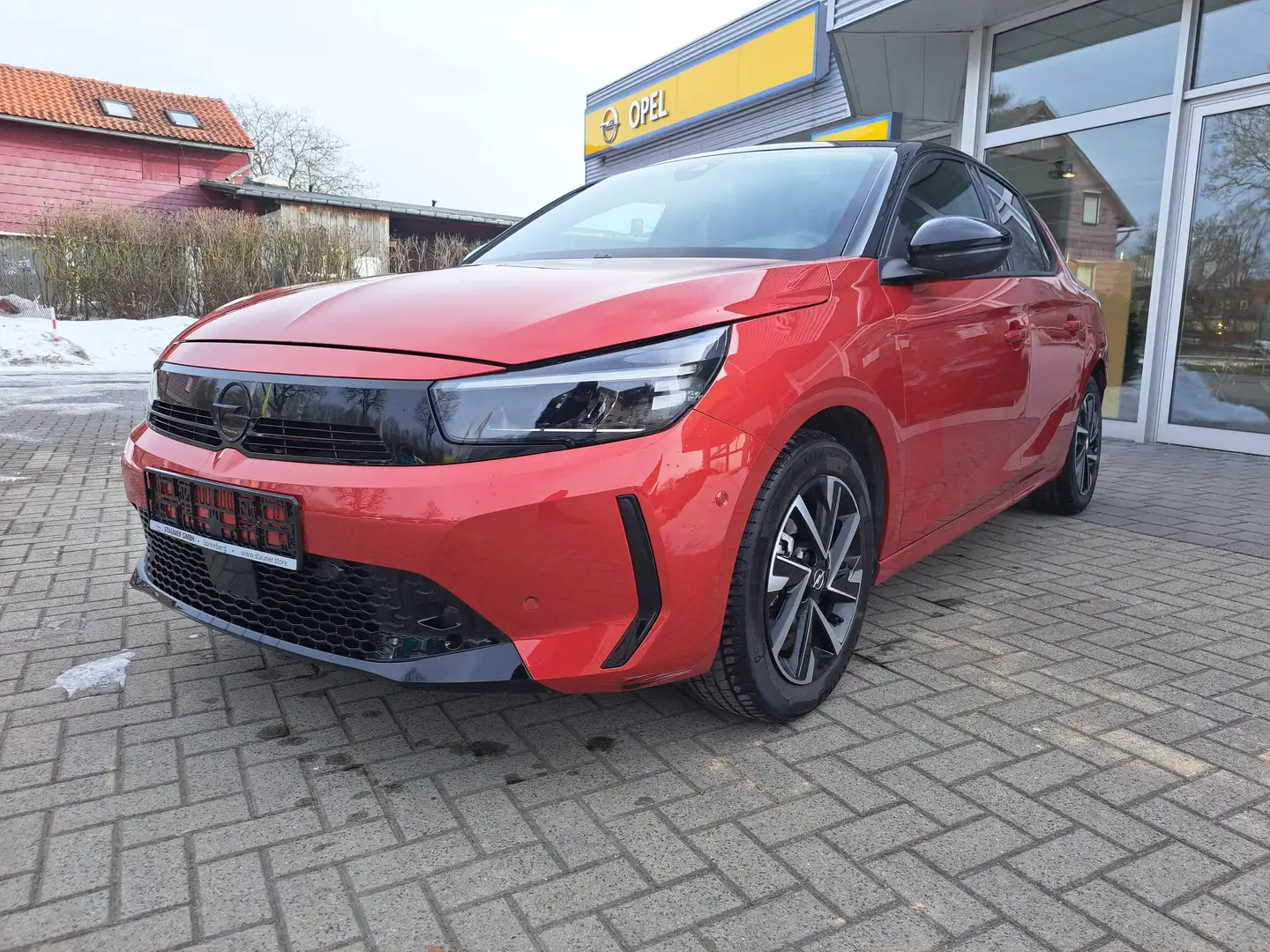 Opel Corsa F 1.2 Turbo GS LED Kam. Navi SHZ AUT PDC Rouge - 2