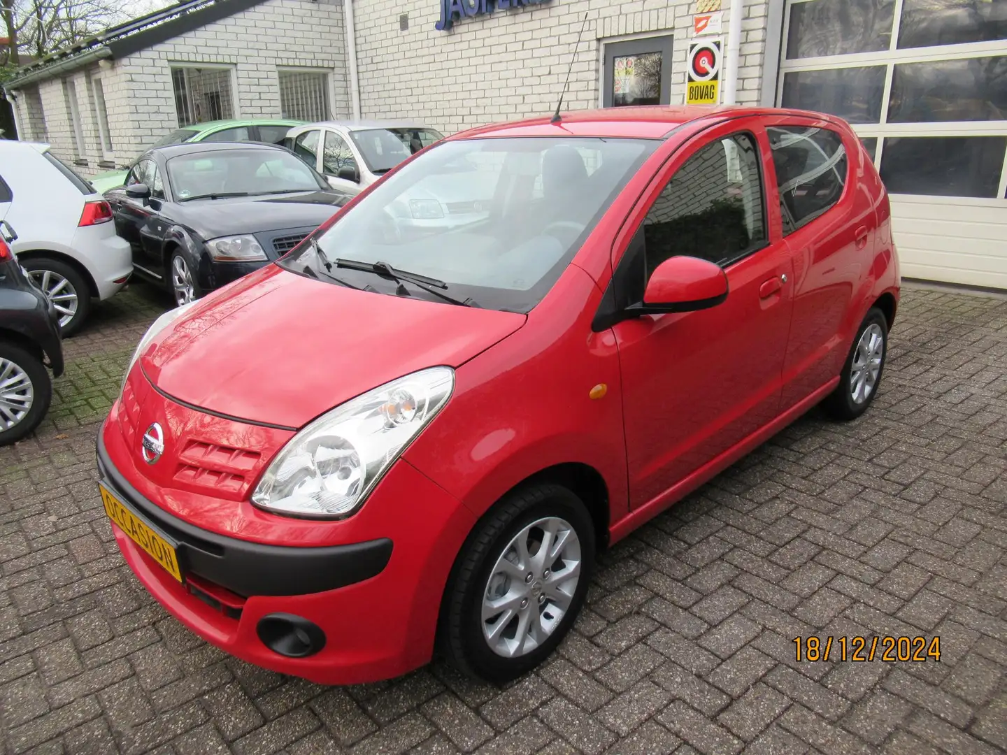 Nissan Pixo 1.0 Acenta Rood - 1