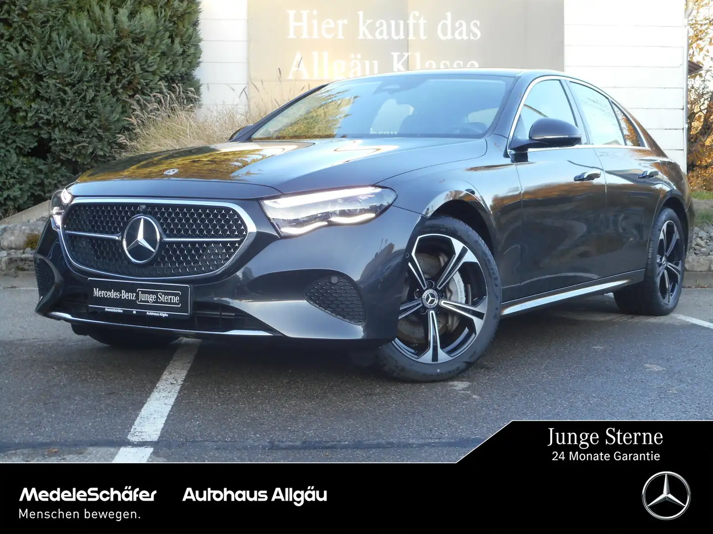 Mercedes-Benz E 300 E 300 de 4M Avantgarde 19" D-Light 360° Distronic Gris - 1