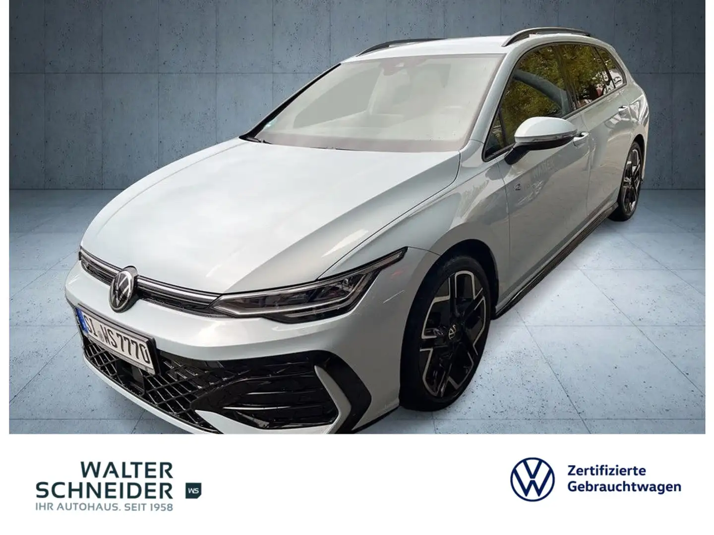 Volkswagen Golf Variant 1.5 TSI R-line Navi LED AHK Blau - 1