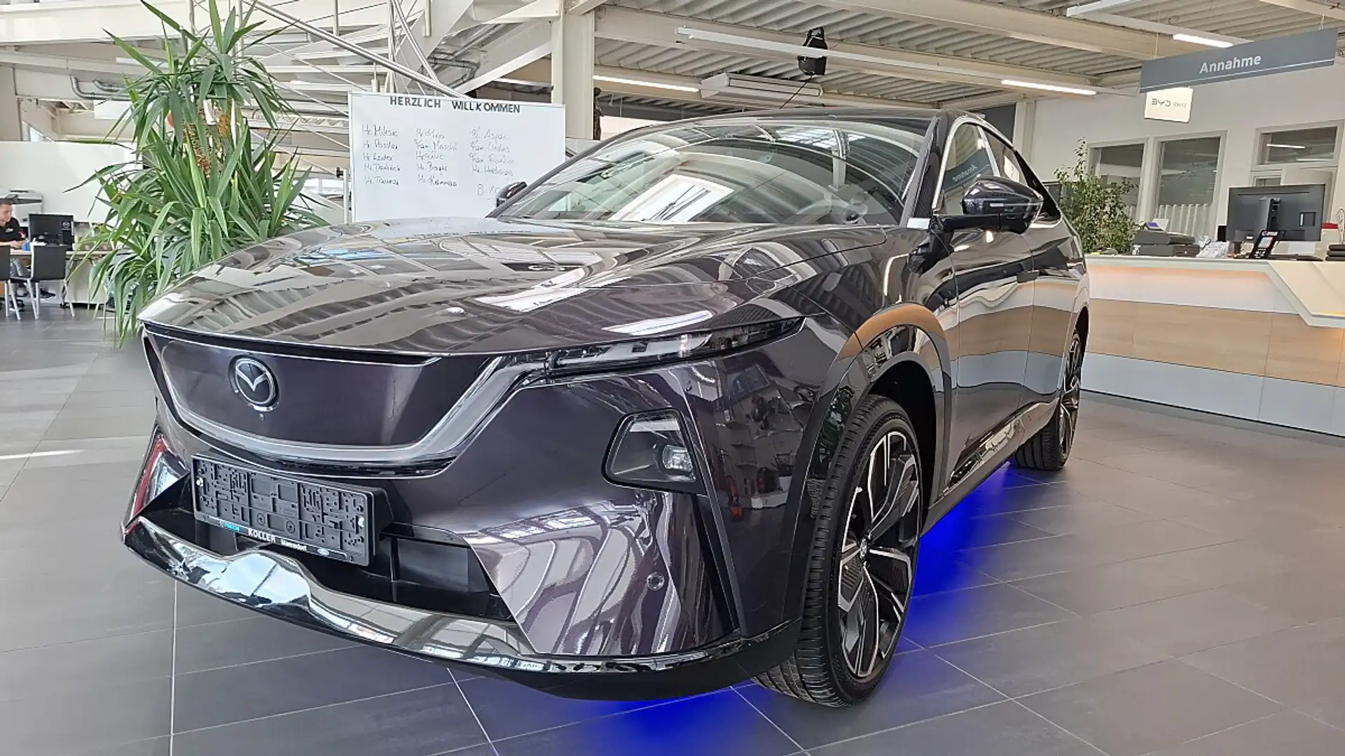 Mazda CX-6e Mazda CX-6e / inkl. Alu-WR / 78kWh Takumi Violett - 2