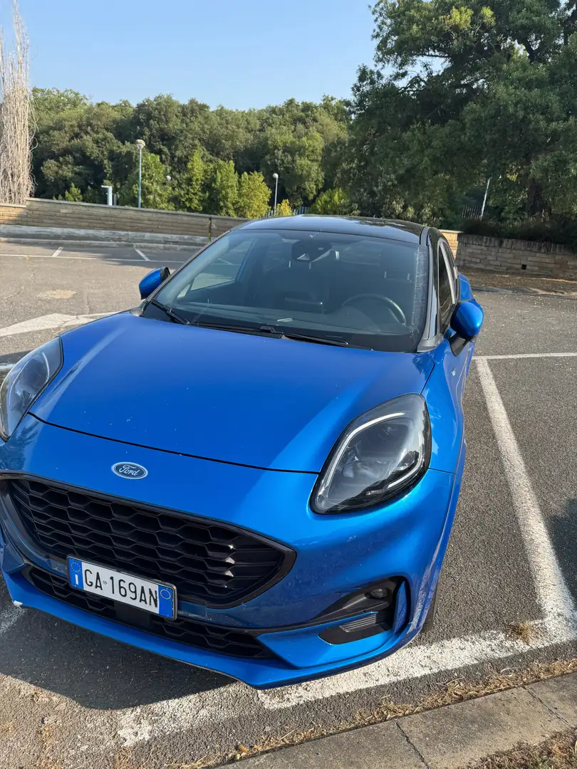 Ford Puma Puma II 2020 1.0 ecoboost h ST-Line X s Blau - 1