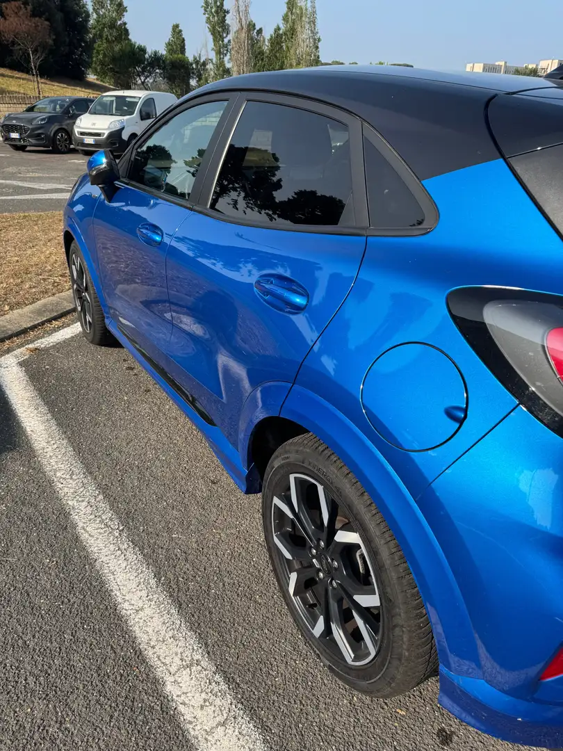 Ford Puma Puma II 2020 1.0 ecoboost h ST-Line X s Blau - 2