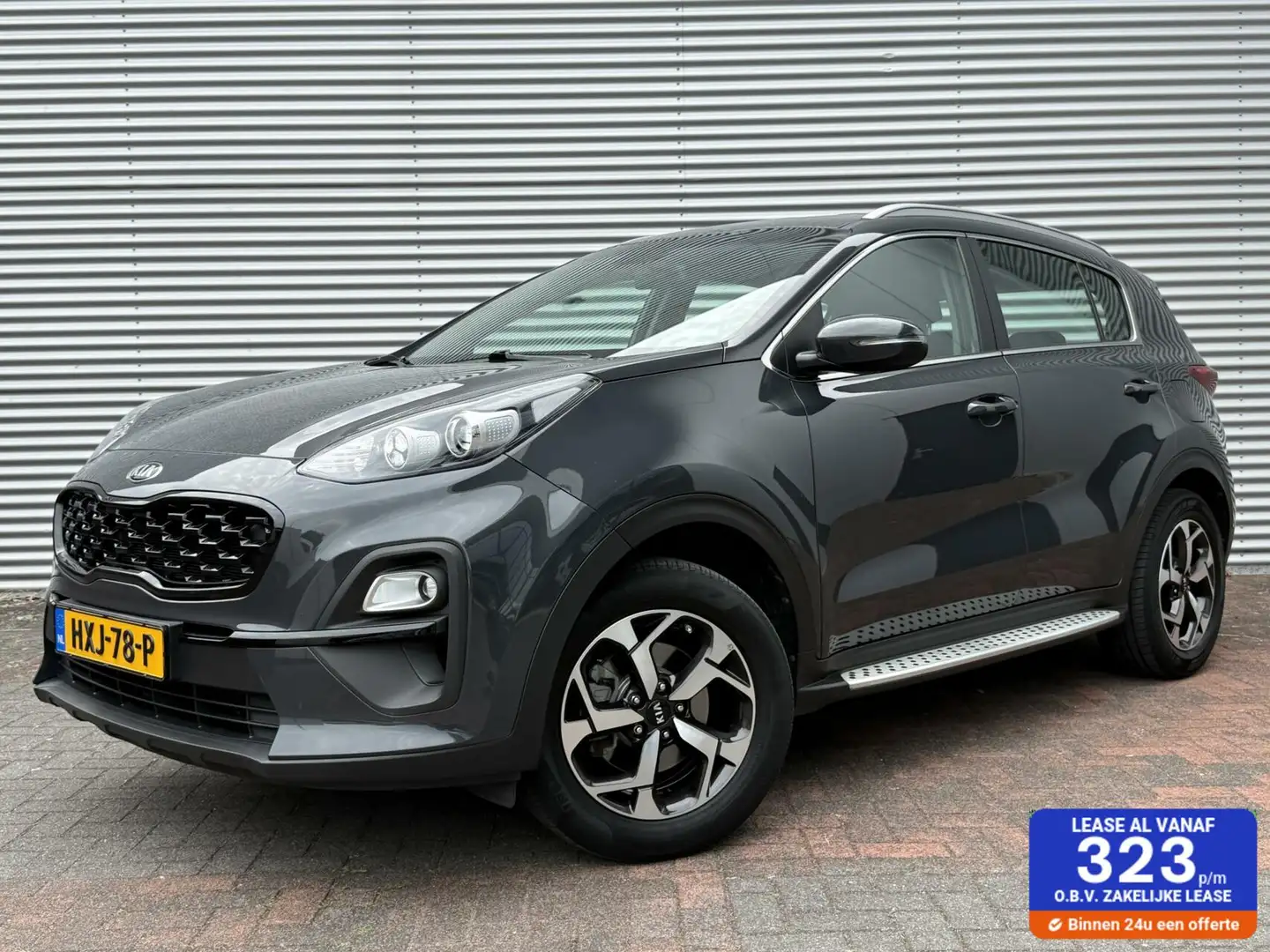 Kia Sportage 1.6 GDI Cruise Carplay Led Camera NW Model 2021 Ee Grijs - 1