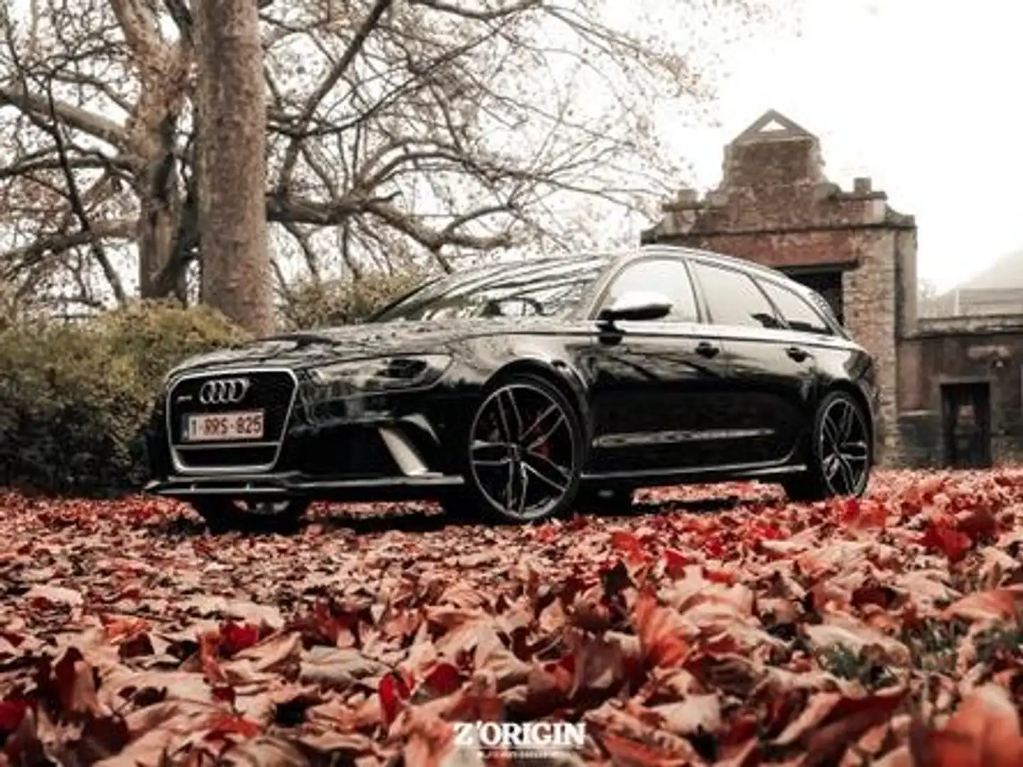 Audi RS6 utilitaire TVA 100% déductible full options Noir - 1