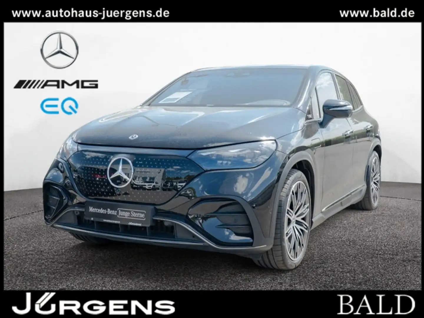 Mercedes-Benz EQE SUV EQE 500 4M SUV AMG-Sport/Pano/Burm/HUD/AHK/AIRM Černá - 2