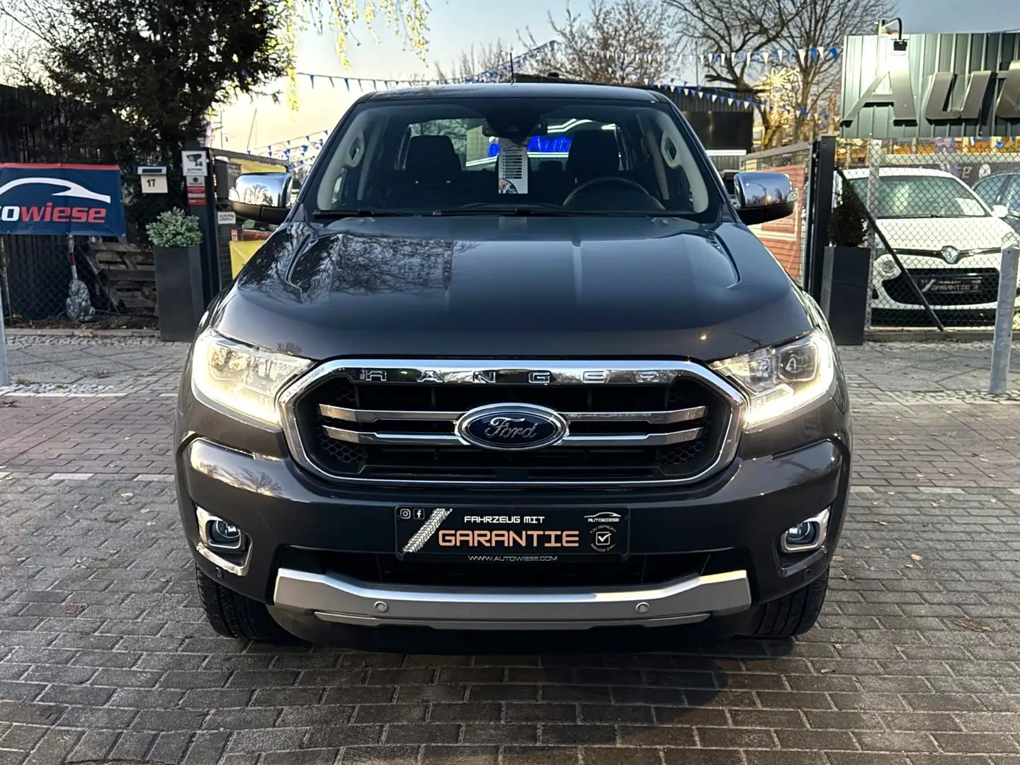 Ford Ranger Limited DOKA 4x4*Carplay*AHK*Temp*Leder Grau - 2