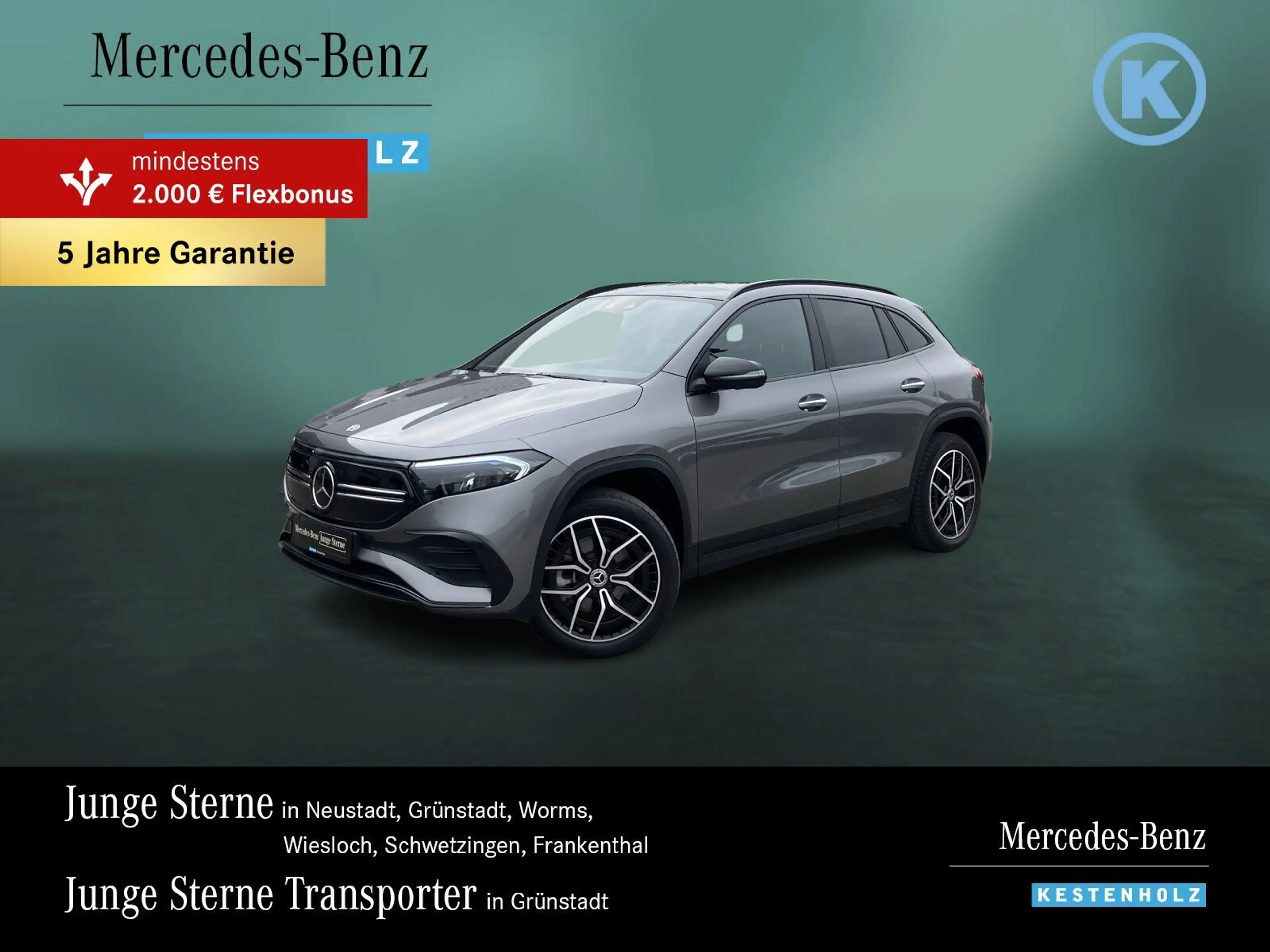 Mercedes-Benz EQA 350 EQA 350 4M AMG*19*NIGHT*360*PANO*DISTR*KEYL*SHZ*