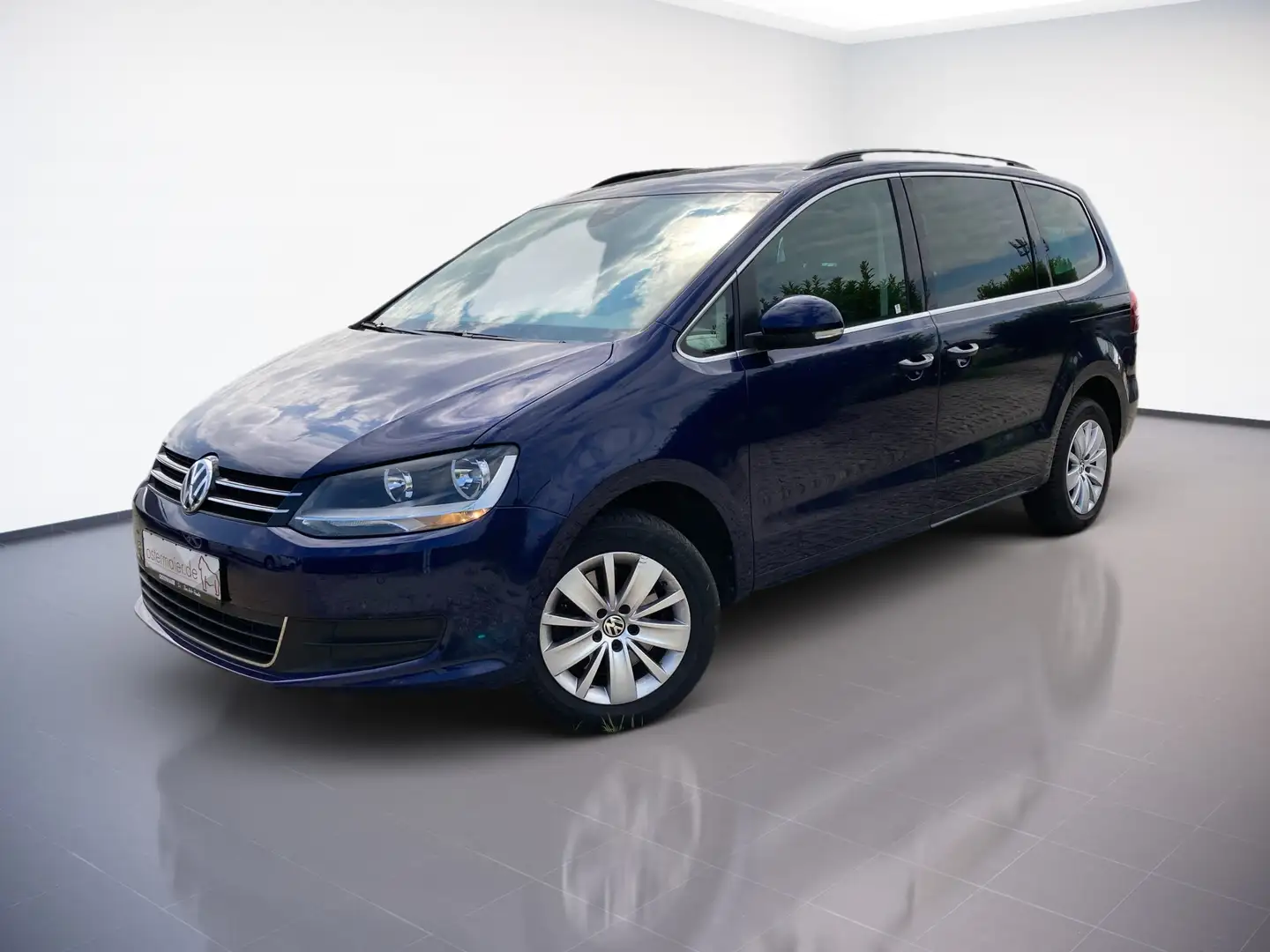 Volkswagen Sharan CL 1.4TSI 150PS DSG 7SITZE.NAVI.KAMERA.SITZHZG Kék - 2