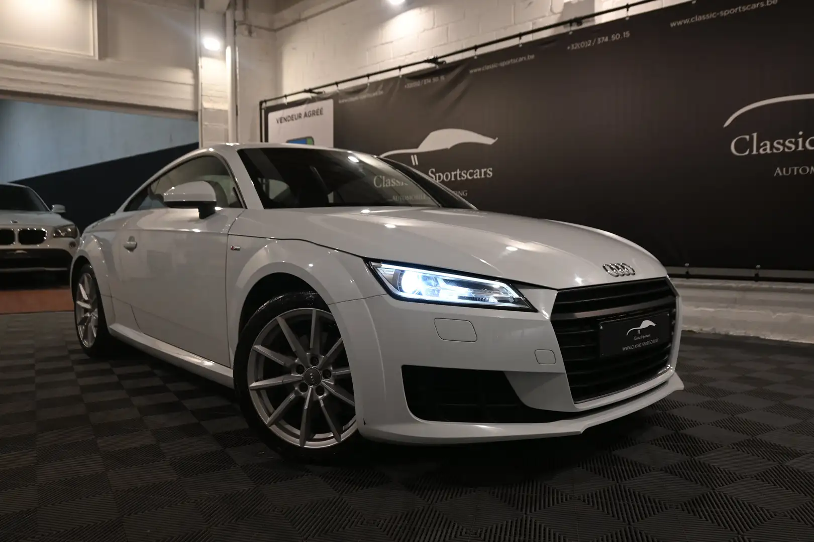 Audi TT TT 2.0 TDi S-LINE / EURO 6 / VIRTUAL COCKPIT !! Blanc - 2