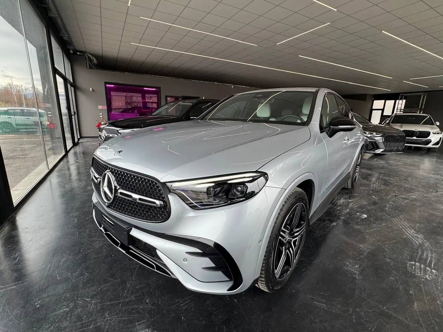 Mercedes-Benz GLC 220 Coupe d AMG Line Premium Plus 4matic auto Argento - 1