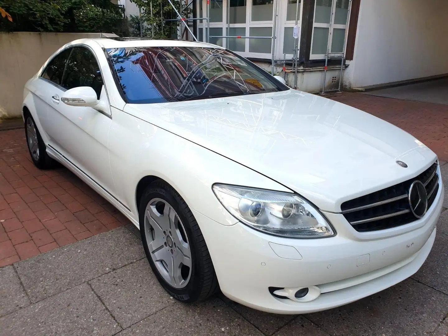 Mercedes-Benz CL 500 Coupe Revers-Cam, Nachsicht, Keylessgo Weiß - 1