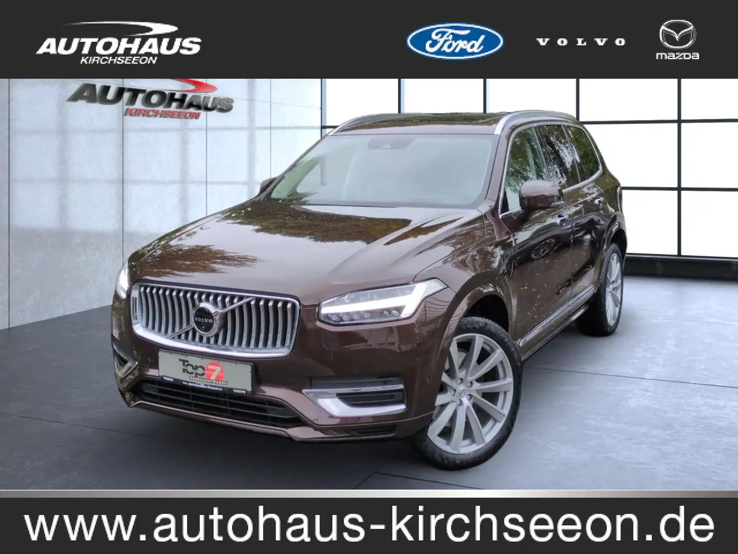 Volvo XC90 T8 Inscription Recharge Plug-In Hybrid AWD Au Braun - 1