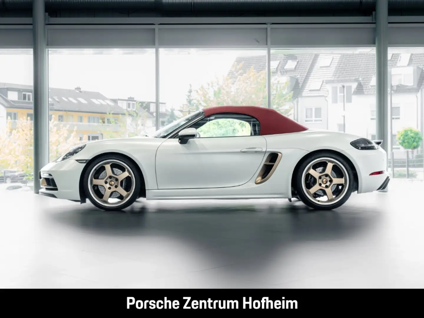 Porsche Boxster 25 Jahre Burmester Sportabgas 13.395 km Weiß - 2