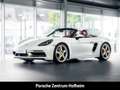 Porsche Boxster 25 Jahre Burmester Sportabgas 13.395 km Weiß - thumbnail 1