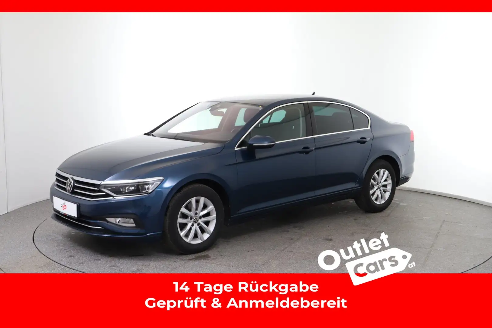 Volkswagen Passat Business 1.5 TSI ASSIST+MATRIX+RFK+LEDER Blau - 1