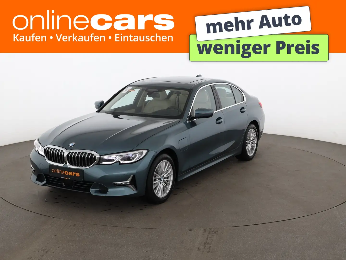 BMW 330 e Limousine Luxury Line Aut LASER 360-CAM SKY Blau - 1