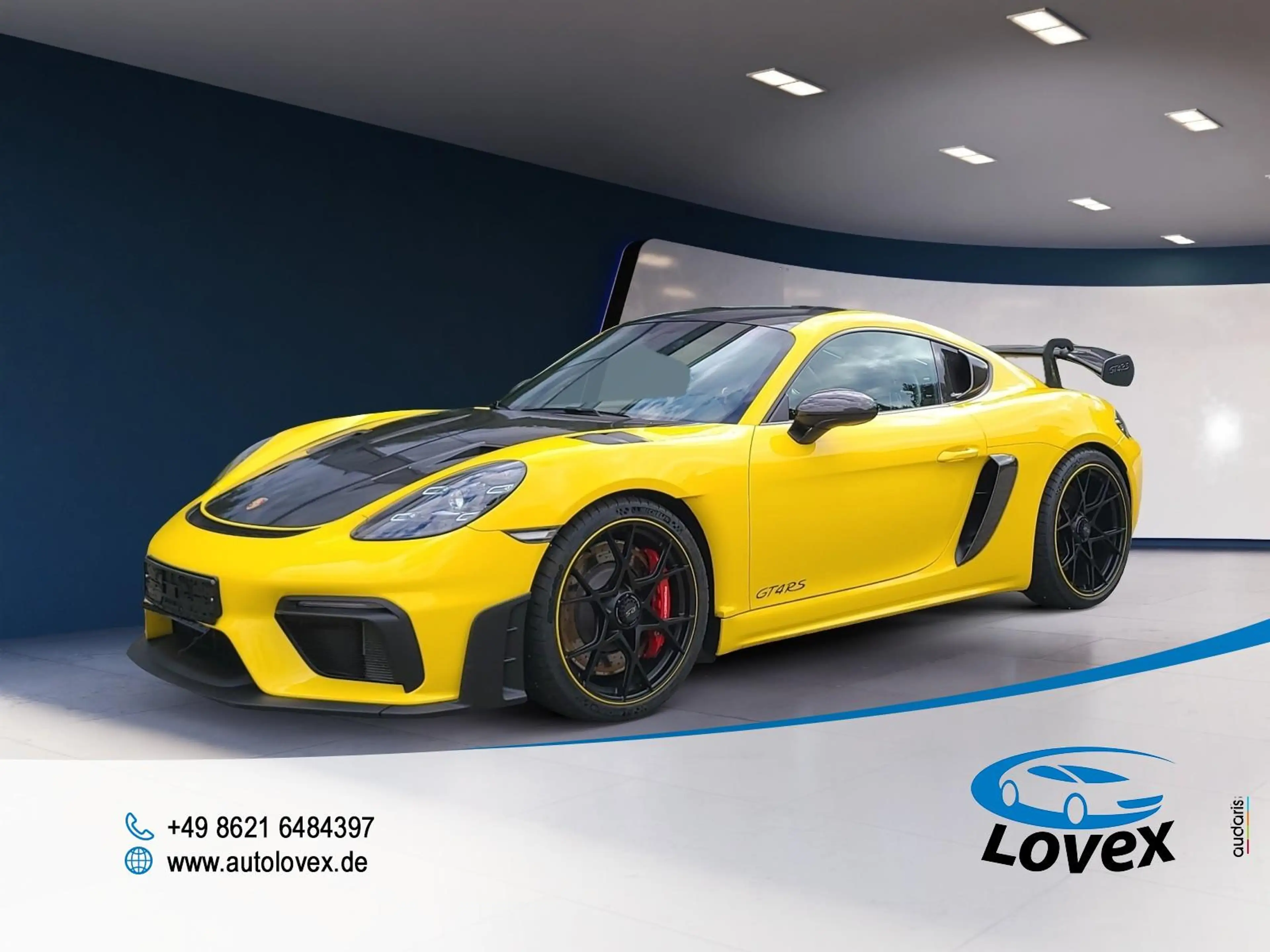Porsche Cayman GT4 RS Weissach PDLS+ Clubsport Lift