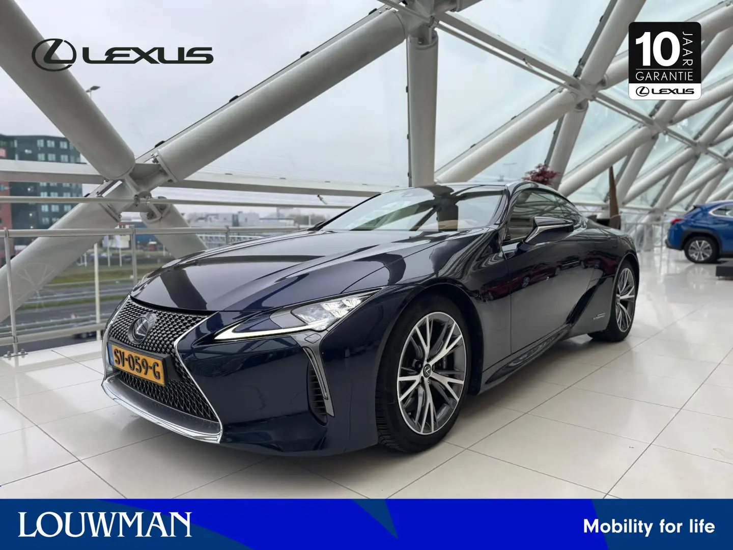 Lexus LC 500h | Mark-Levinson | Glazendak | Stoelgeheugen | Blau - 1