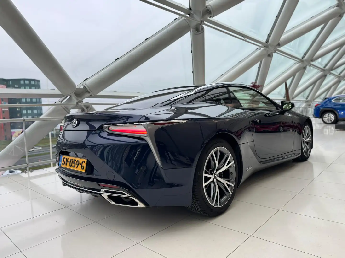 Lexus LC 500h | Mark-Levinson | Glazendak | Stoelgeheugen | Blau - 2
