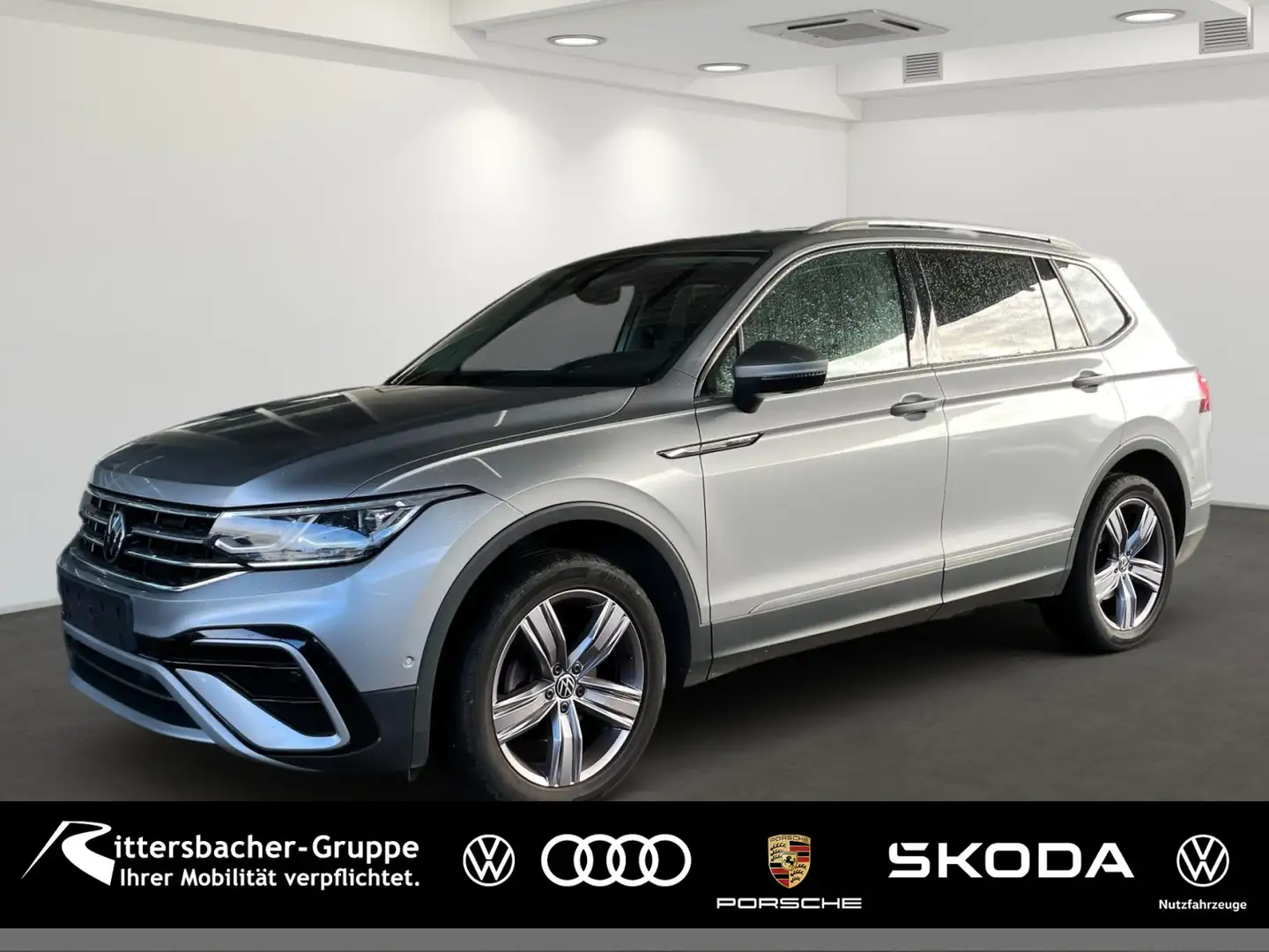 Volkswagen Tiguan Allspace 2.0 TDI Elegance 4Motion DSG IQL Silber - 1